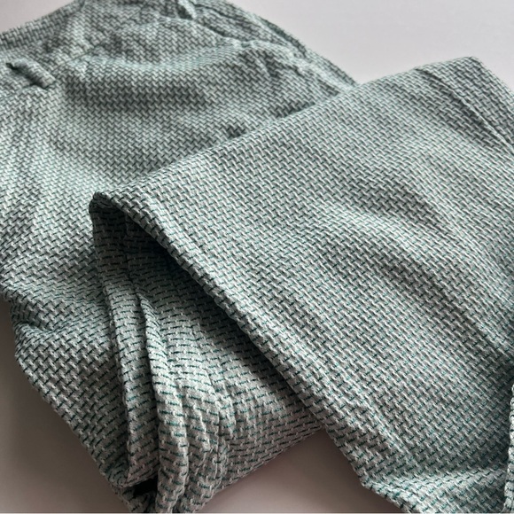 Love Moschino • Mint Green Textured Trouser Pants - Picture 3 of 6